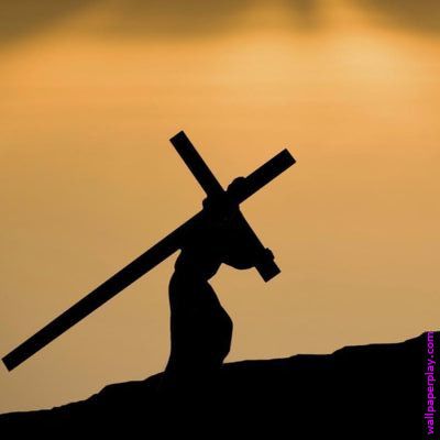 Jezus niosący krzyż na Golgotę